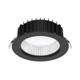 Black Round Recessed LED Dimmable Tri-Colour Downlight 25W IP65 Black Round Recessed LED Dimmable Tri-Colour Downlight 25W IP65